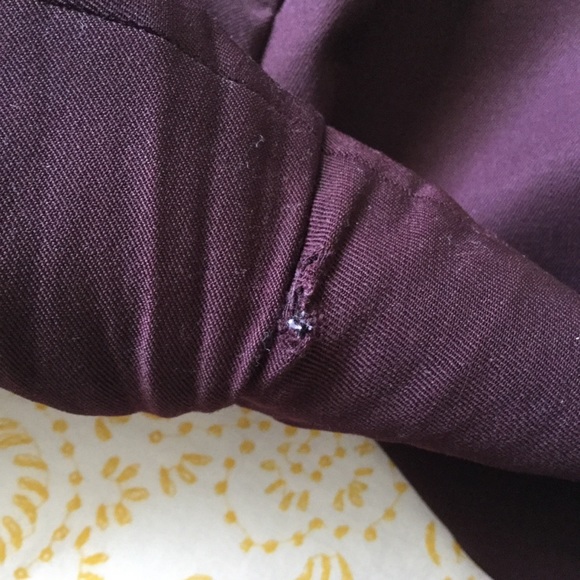 ⬇️🌻Vintage 80s Escada Burgundy Wool Trousers🌻 - Picture 8 of 8